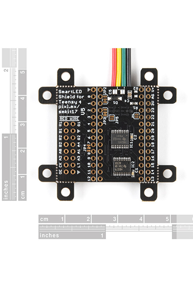 SmartLED Shield for Teensy 4 - 2