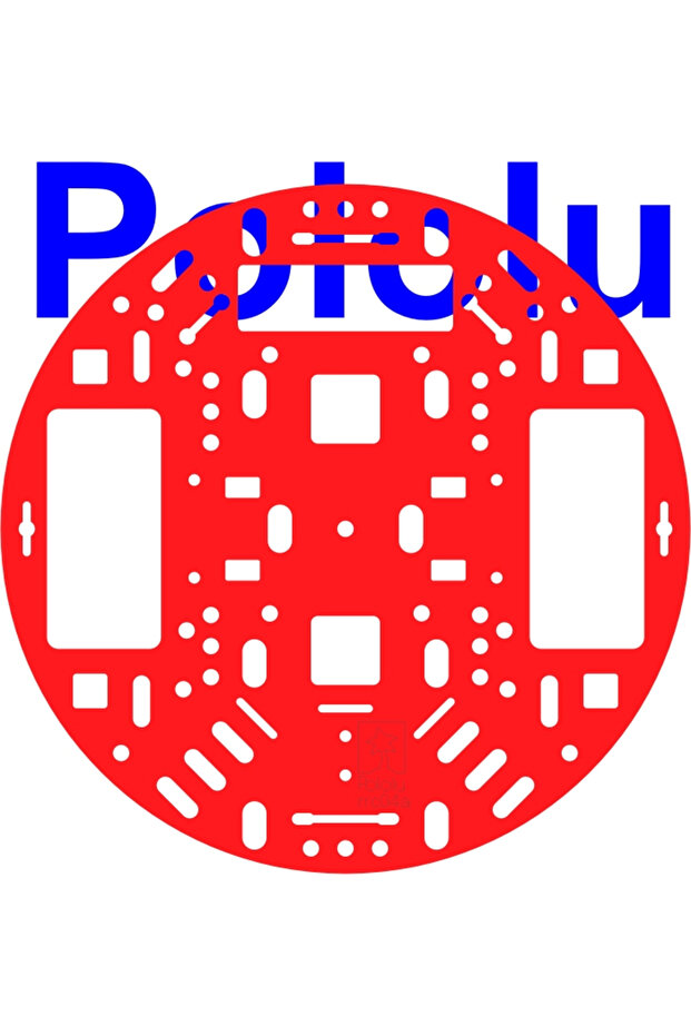 5" RRC04A Solid Red Chassis - 1