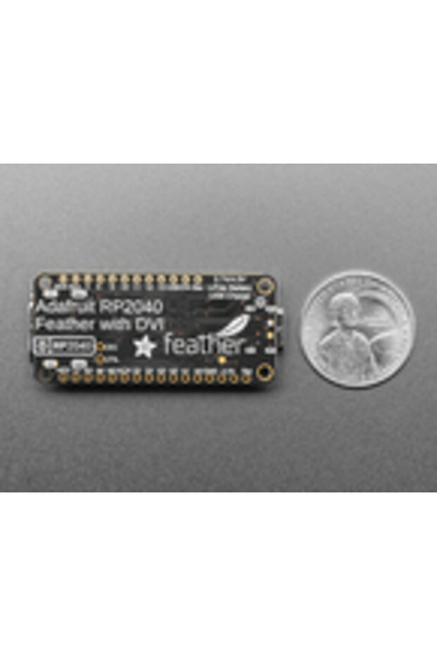 Adafruit Feather RP2040 with DVI Output Port - Works with HDMI - 5