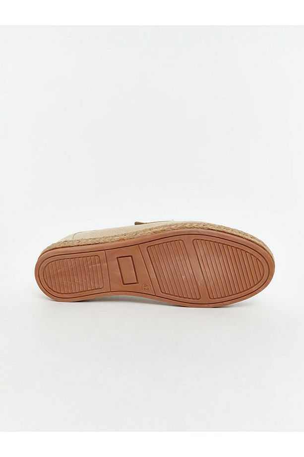 Hasır Tabanlı Erkek Espadril Ayakkabı - 4