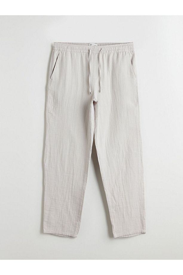 Yeşil Standart Kalıp Erkek Pantolon - 5
