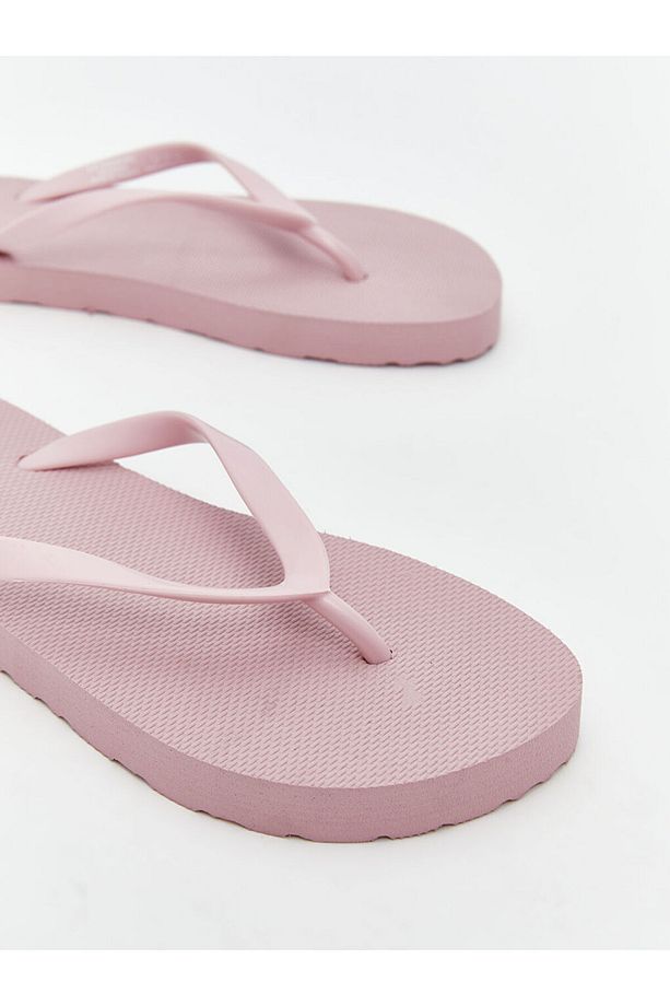 LCW STEPS Pembe Düz Parmak Arası Kadın Plaj Terliği - 5