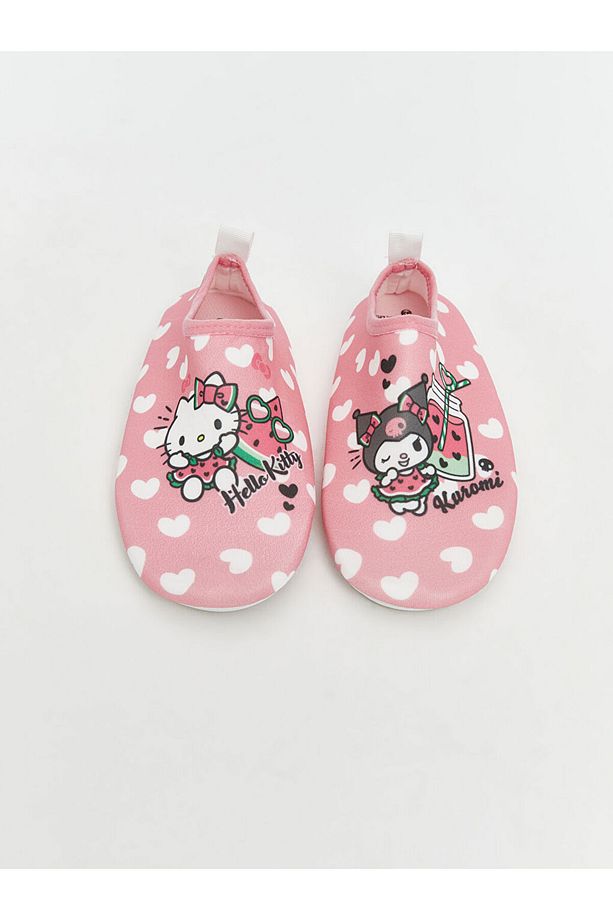 LCW STEPS Pembe Hello Kitty Baskılı Kız Çocuk Deniz Ayakkabısı - 3