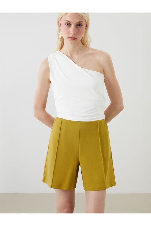 Create Your Style from Uzg Store |   One Shoulder Gathered Blouse - 2