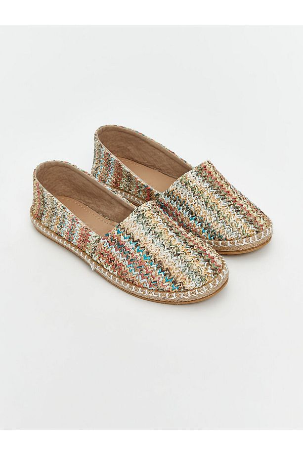 KOOR Karişik Kadın Hasır Espadril Ayakkabı - 1