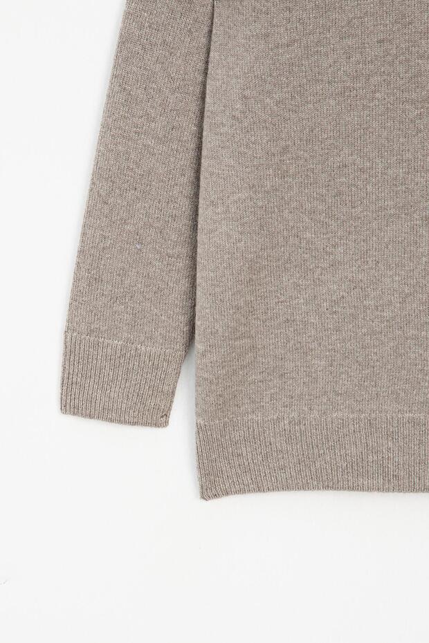%100 kaşmir oversize triko kazak - 7