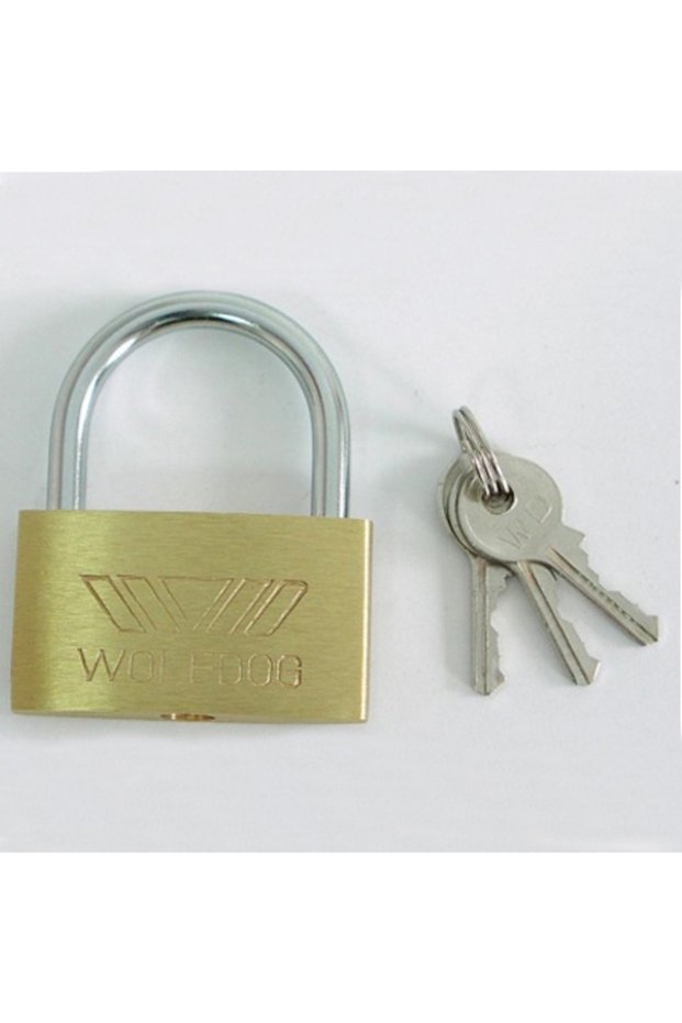 Narrow Brass Padlock 50Mm / Blister