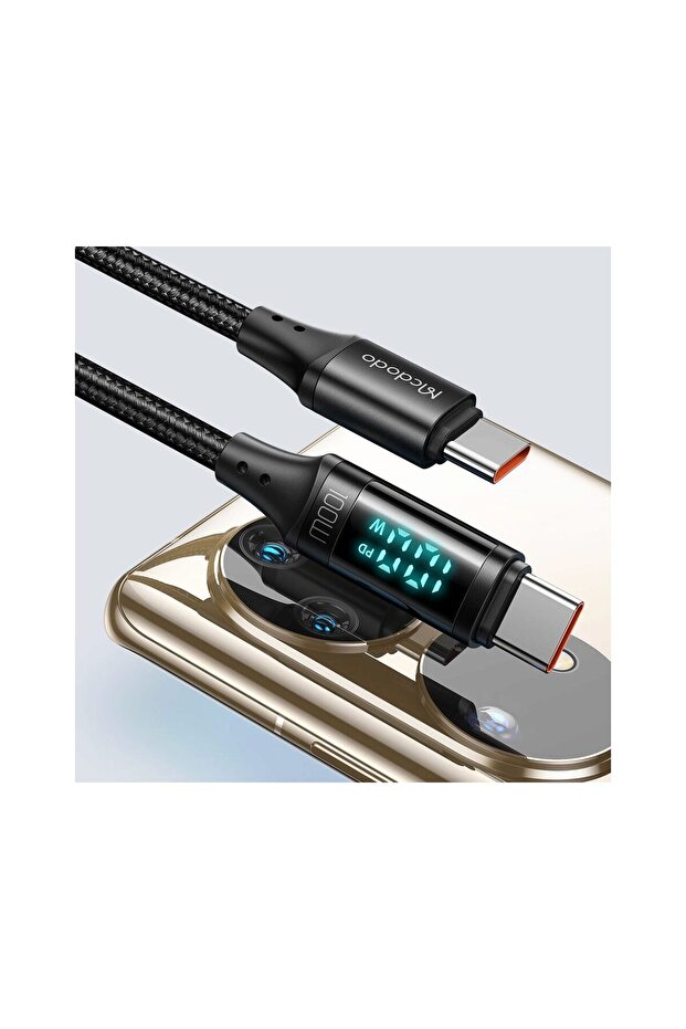 Cablu Type-C la Type-C Digital HD Black - 5