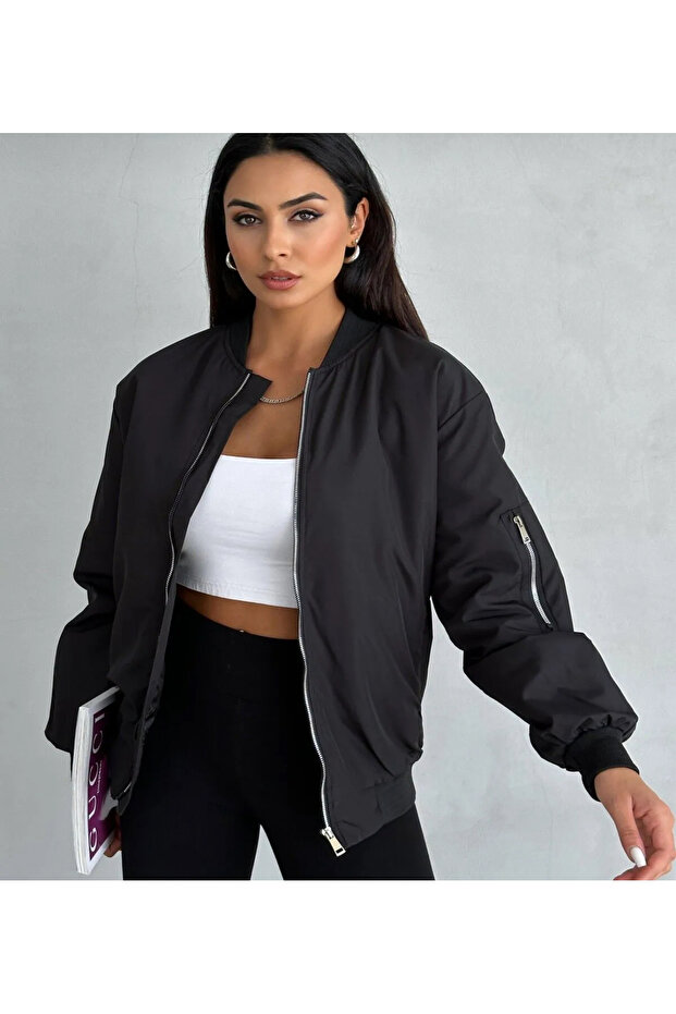 BOMBER KOLEJ CEKET - 3