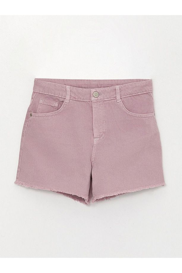 Basic Kız Çocuk Jean Şort - 3