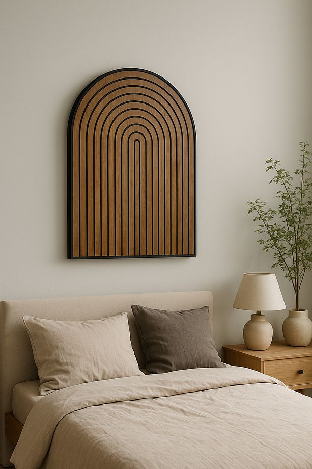 Armoni Elit Modern Stil CNC İşlemeli Ahşap - 3