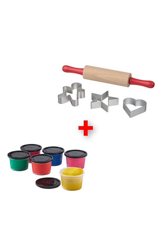 Quality 10 Piece Play Dough Set Ikea 6 Piece Play Dough + Roller and 3 Piece Sculpting Set
