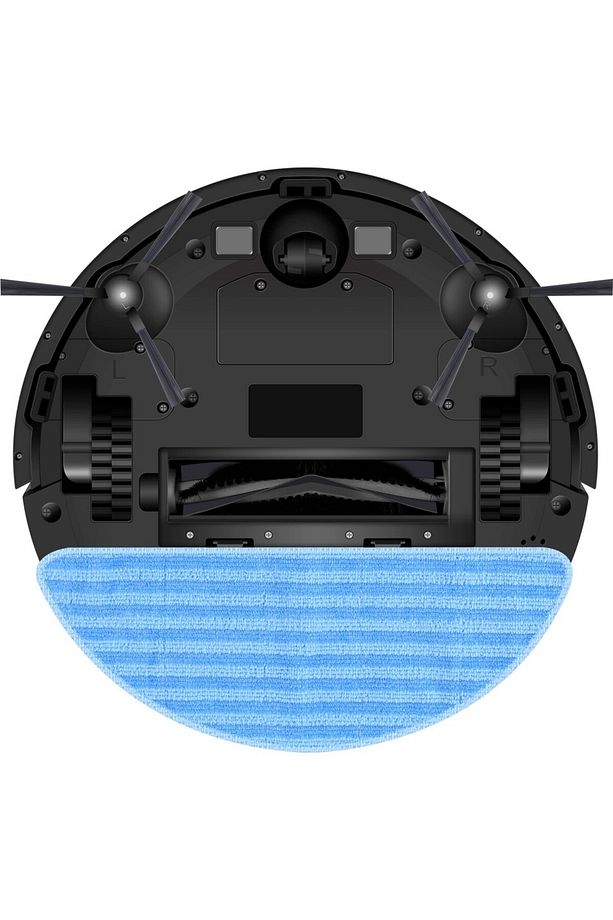 XR500 Robot Süpürge LDS Lazer Navigasyon 6500Pa Emme 2si 1 Arada Vakumlama ve Paspaslama 3000mAh pil - 8