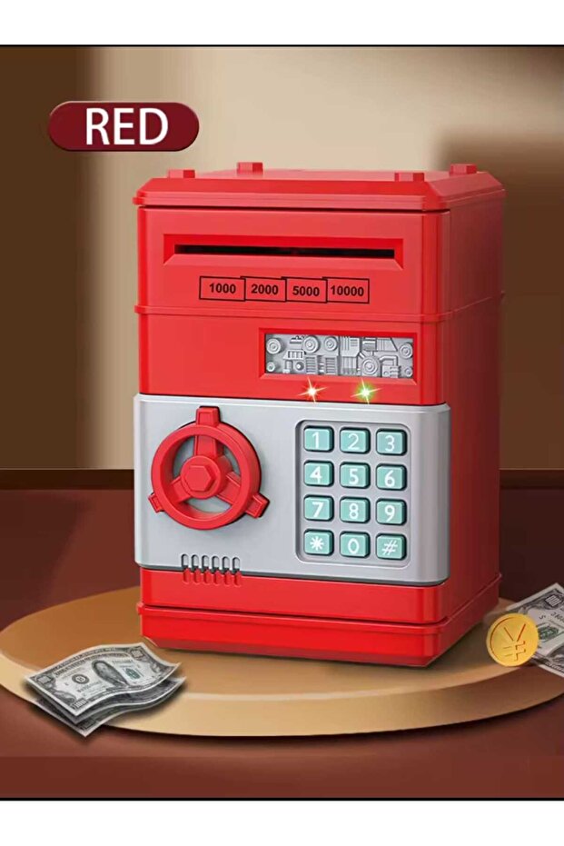Mr Smart Atm Piggy Bank and Mini Bank – Password and Digital Safe a Great Gift