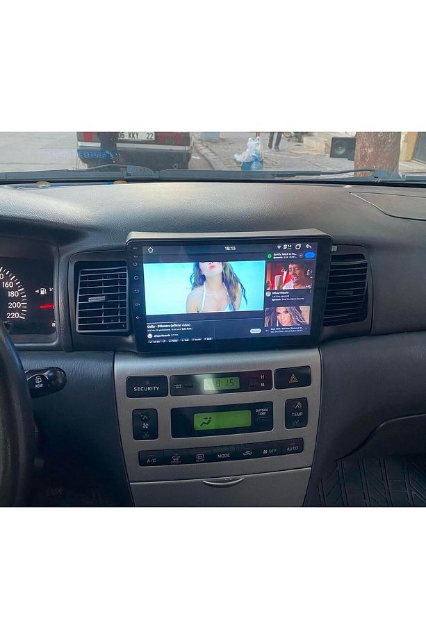 TOYOTA COROLLA (2002-2006)-9''ANDROİD GERÇEK 2+32 GB/ 1.6Ghz/WIFI 5.0Ghz/BT 5.4-CARPLAY-HD KAMERALI - 2