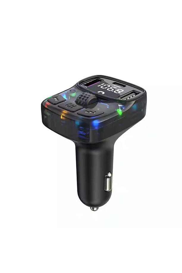 Bluetooth Fm Transmitter Araç Kiti C-56| 30w Hızlı Şarj, Oto Çakmaklık, Usb Type-c, Mp3 Çalar, Radyo - 6