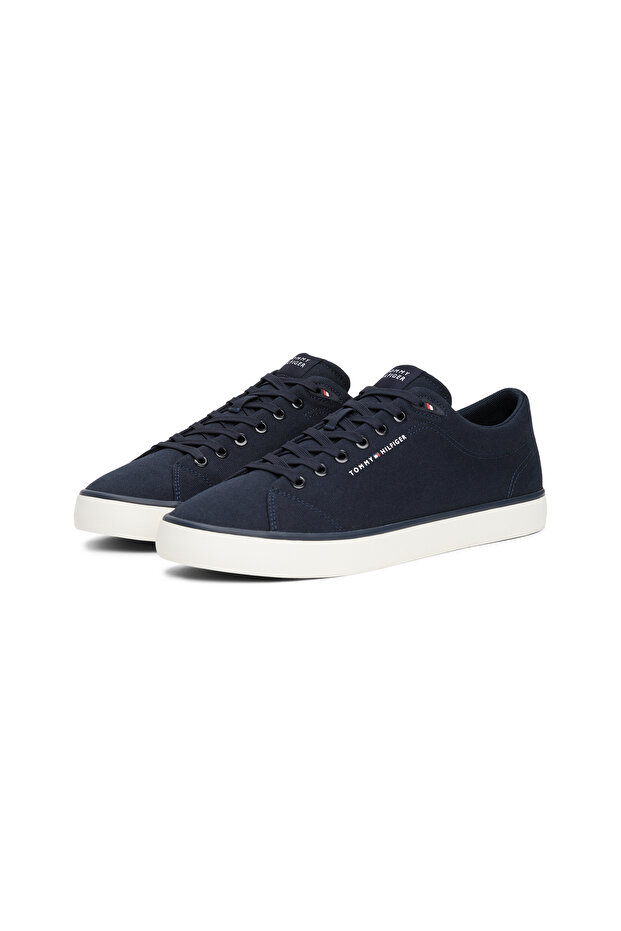 Tommy Hilfiger Men Desert Sky Th Hi Vulc Low Core Sneakers - 1