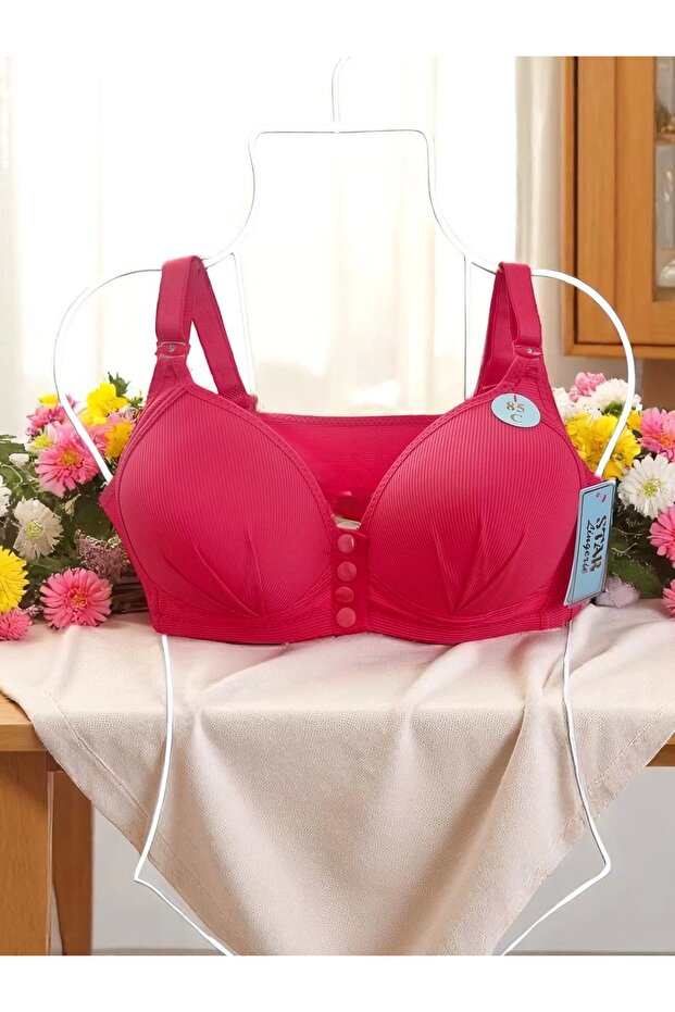 Front Buttoned Bra - 4