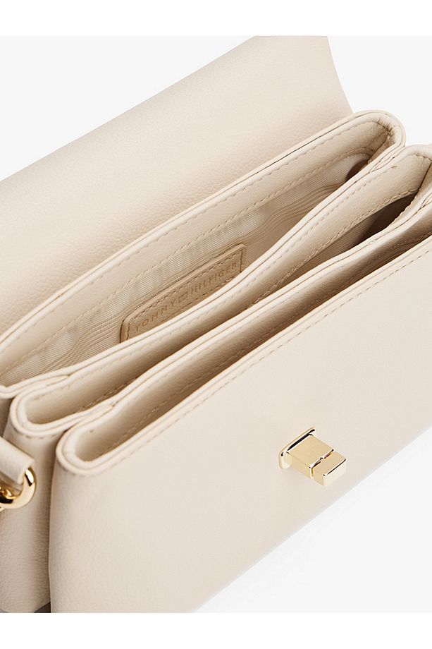 Modern Turn Lock Crossbody Bag - 5