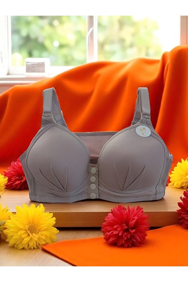 Front Buttoned Bra - 1