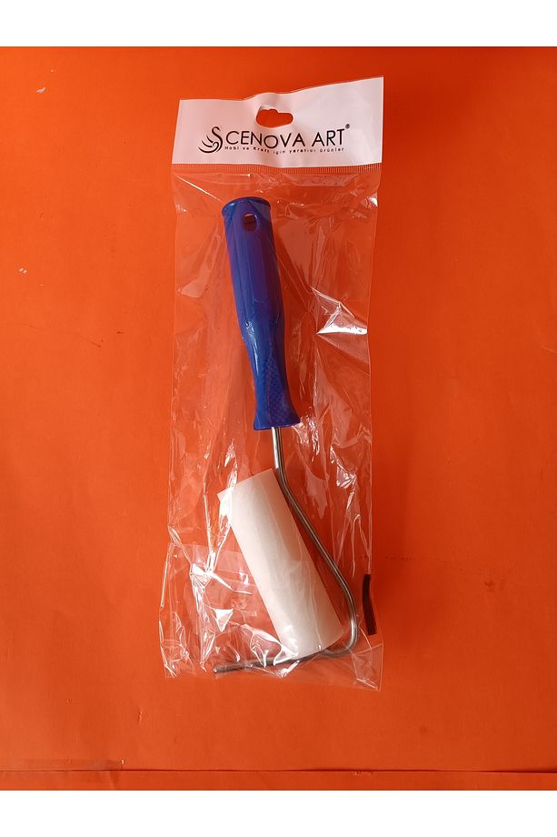 10cm Sünger Rulo Set Boyama Mobilya Duvar Ahşap Taş Polyester - 1
