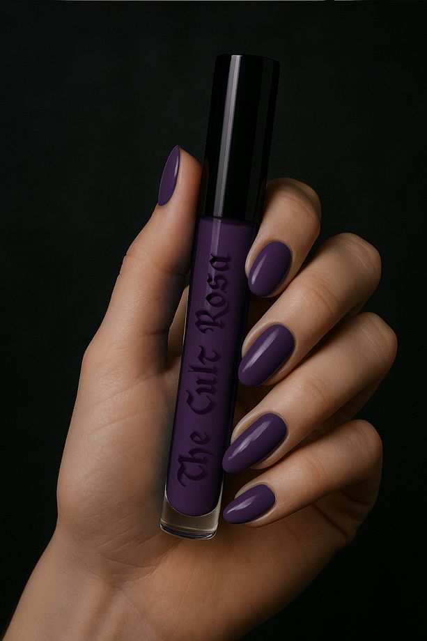 Decadence - Liplaster - Matte Deep Purple Vegan Liquid Lipstick - 3ML - 3