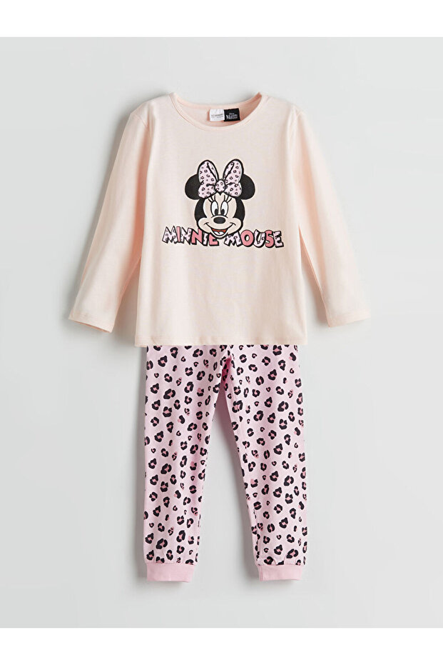 Esvab • Modern & Distinctive Cute Mouse Printed Girls' Pajama Set