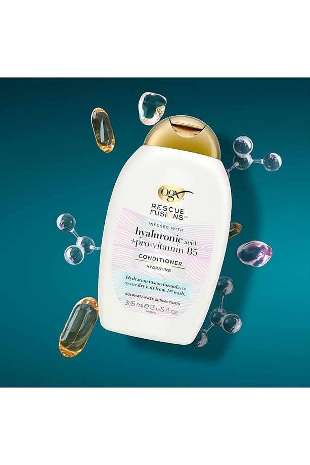 Rescue Fusions Nemlendirici Hyalüronik Asit Şampuan 385 ml Bakım Kremi 385 ml Set - 3