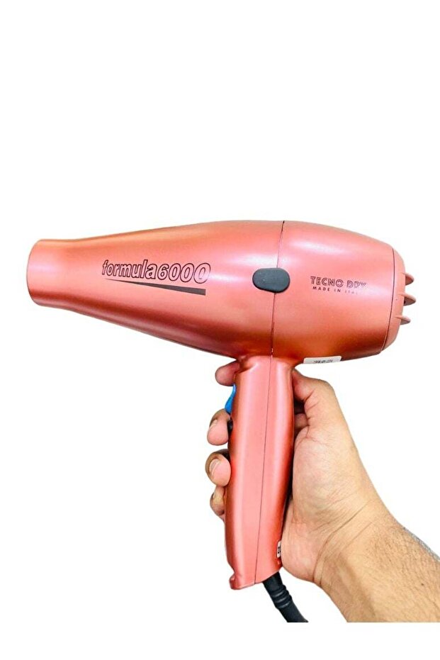 Formula 6000, 2500W Pink Hair Dryer - Professional Performance at Home