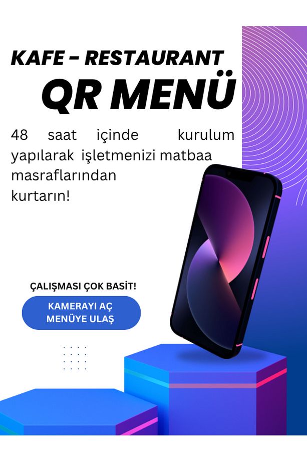 QR Menü Yazılımı | Kafe – Lokanta – Otel İçin Temassız Dijital Menü | Online Kare Kod Menü - 4
