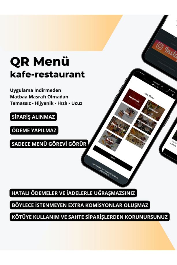 QR Menü Yazılımı | Kafe – Lokanta – Otel İçin Temassız Dijital Menü | Online Kare Kod Menü - 8