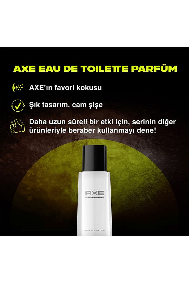 Dark Temptatıon Bay Parfüm 100 ml Yeni Ambalaj 2 Adet + Axe Deodorant Sprey Dark Temptation 150 ml - 3
