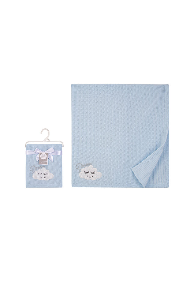 - Baby Blanket Gift Set - Blue