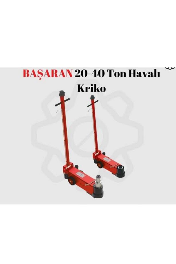 40 Ton 2 Kademeli Havalı Kriko - 2