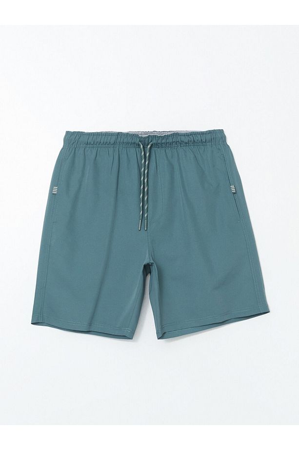 LCWAIKIKI Classic Diz Hizası Boy Basic Erkek Deniz Şortu - 5