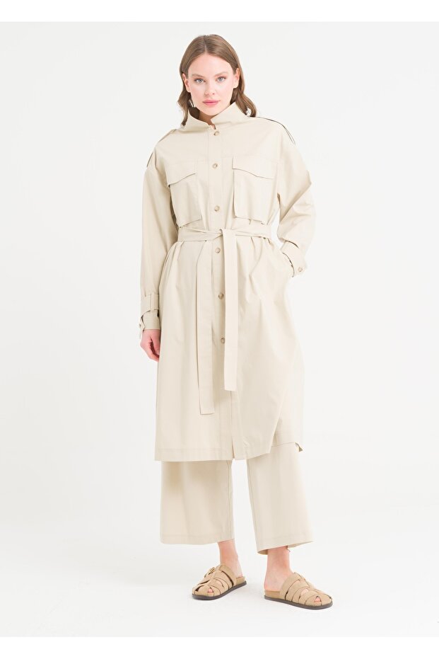 Hakim Yaka Apoletli Kap - 2