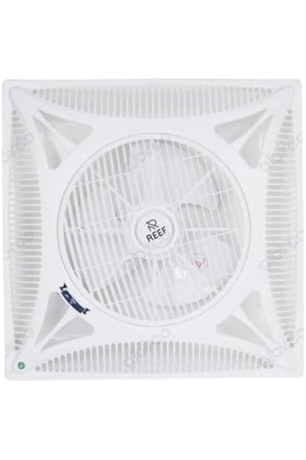 False Ceiling Fan, 60 x 60 cm, 14-inch, White