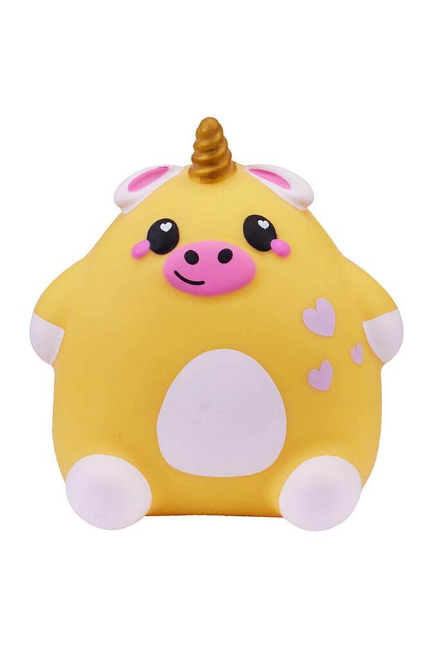 Mini Cutzees Squishy Figür S1 MH004001 - Sarı Unicorn Buttercup - 1