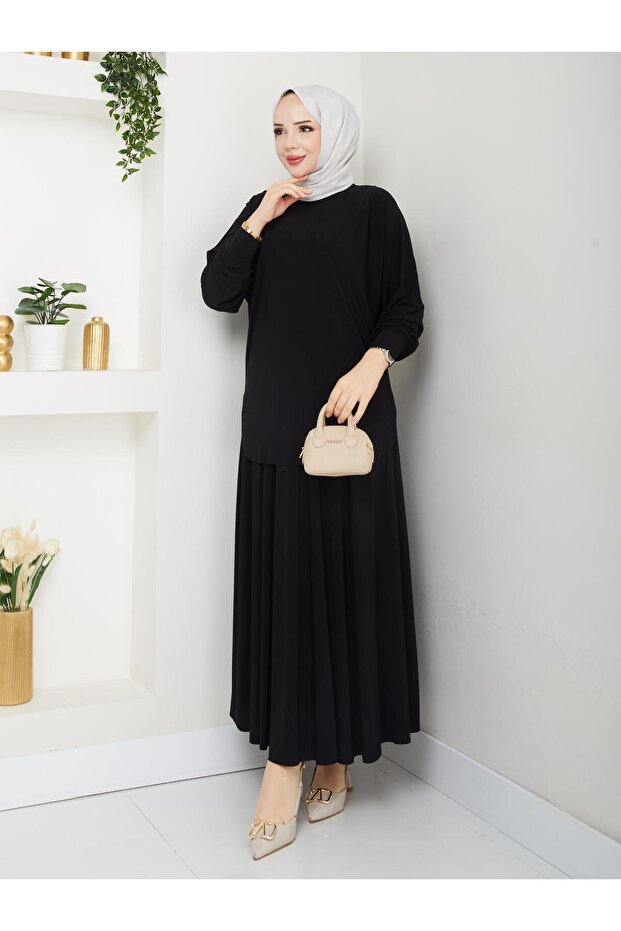 We Have Arrived Our Tunik Oval Cut Skirt Suit with the Most Beautiful Colors
