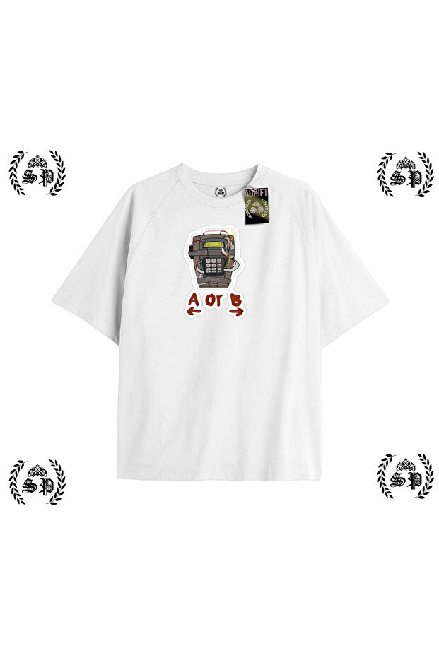 Y2K Sonicc Printed White T-Shirt