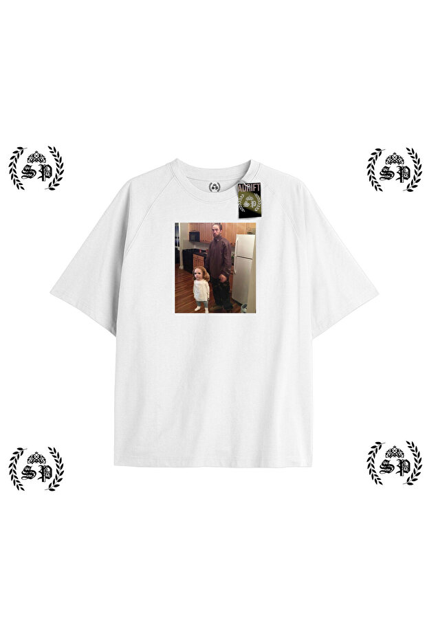 Y2K Funny Printed White T-Shirt