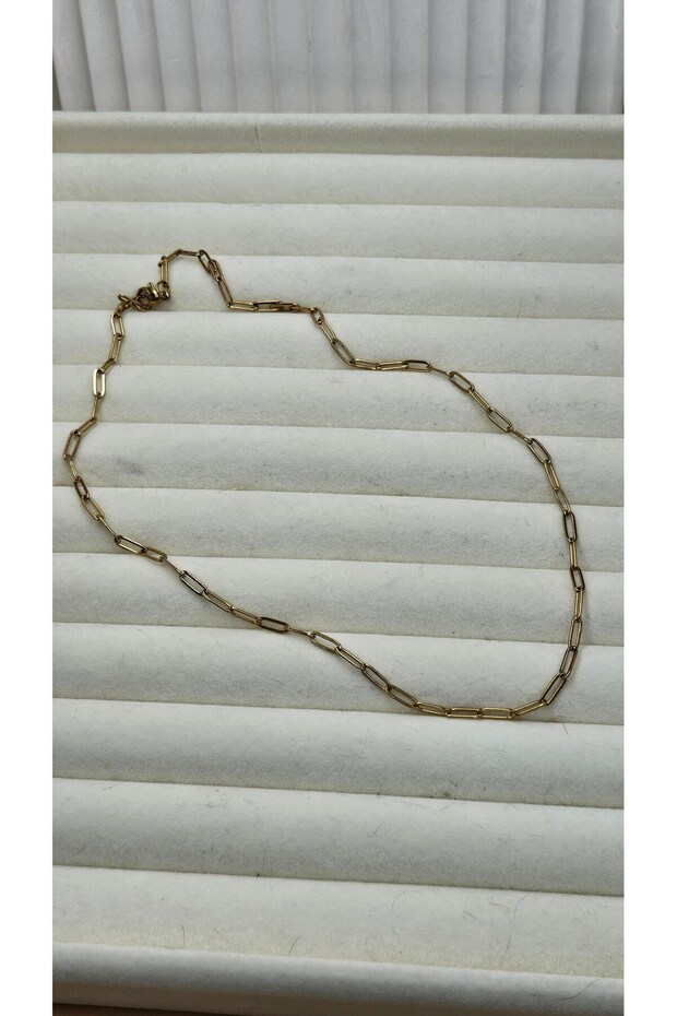 Çelik kolye gold atac model - 3