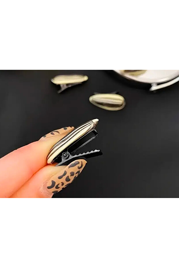 Sunflower Seed Pattern 2-Piece Buckle Set - 3