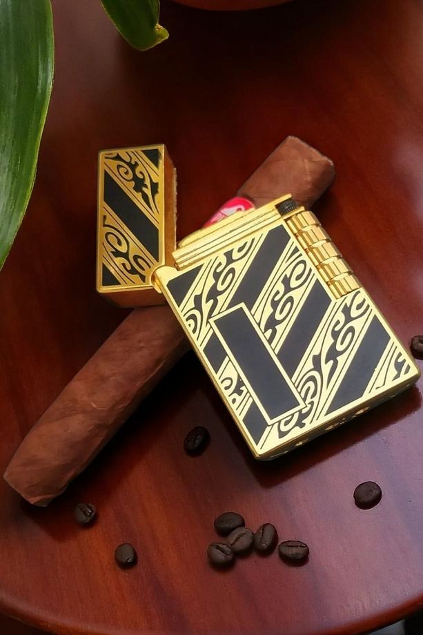 Hunter D.p Dupont Klasik Çakmak Hediyelik Kutulu - 4