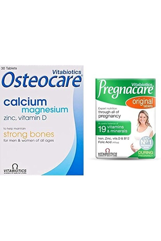 Bundle: Osteocare Original 30 Tablets + Pregnacare Original 30 Tablets