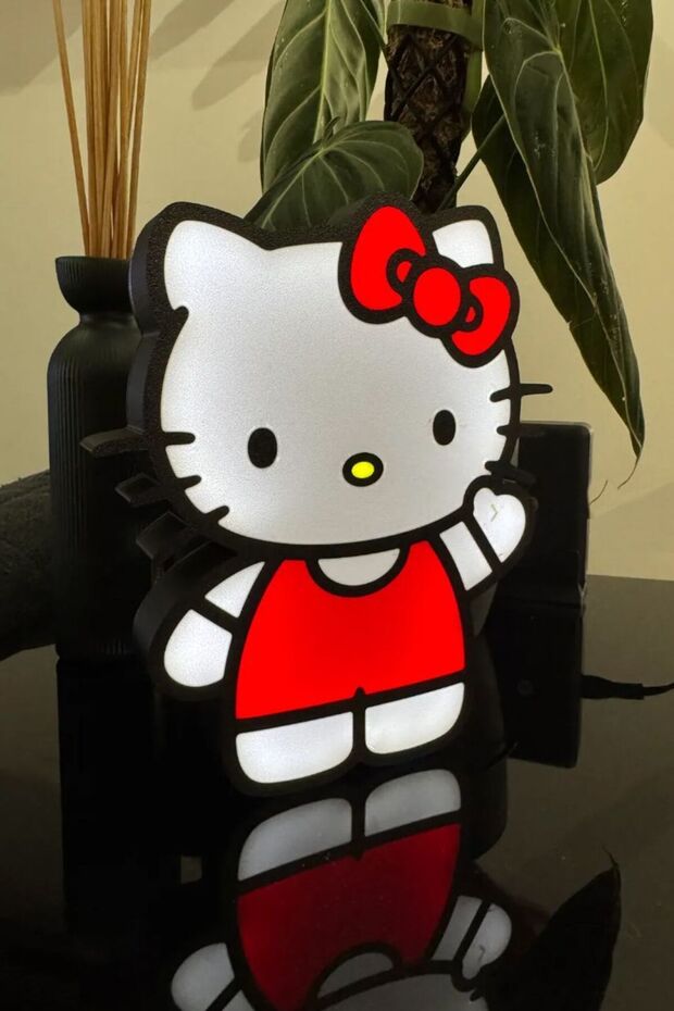 Hello Kitty Tasarımlı Gece Lambası - 3