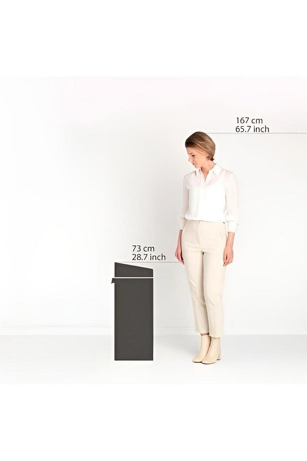 Çöp Kutusu Platınum New Dokunmatik 40 lt Çöp Kovası - 5