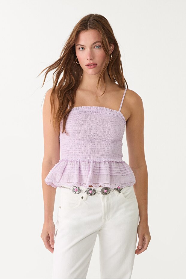 Fırfırlı askılı top - 1