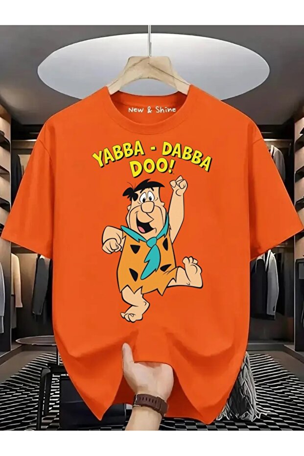Yabba Dabba Doo Printed Oversize T-Shirt