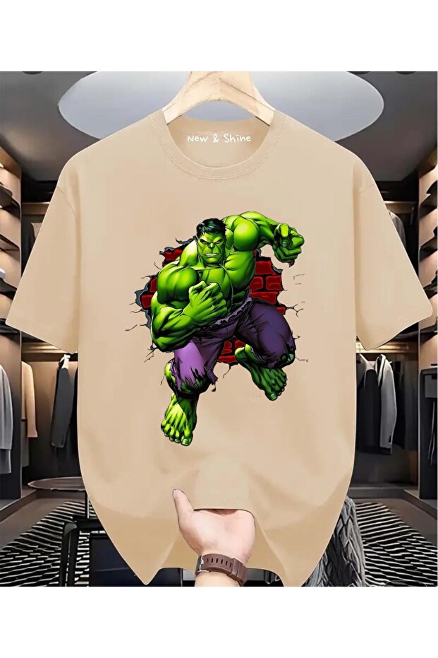 Hulk Printed Oversize T-Shirt